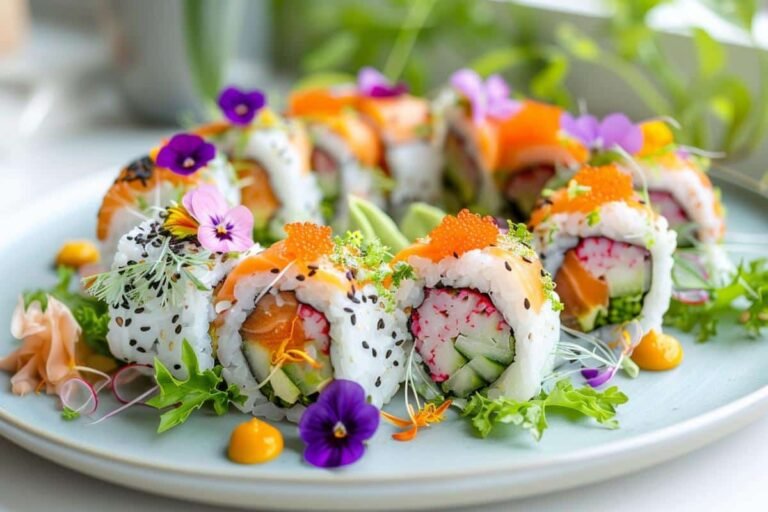 Recette facile de sushi végétarien : santé et saveurs au rendez-vous