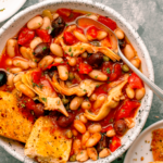 Recette savoureuse de haricots blancs végétariens