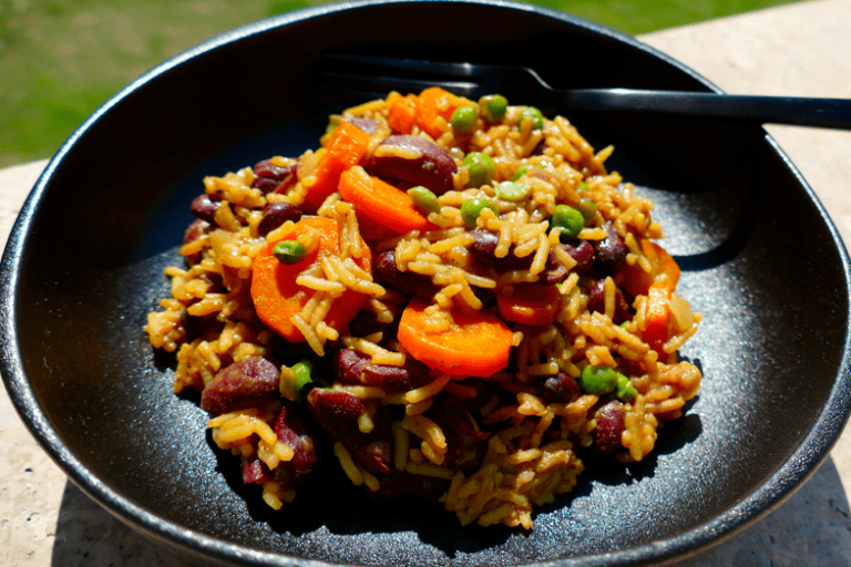 Recette végétarienne savoureuse aux haricots rouges