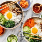 Comment préparer un bibimbap végétarien authentique et délicieux