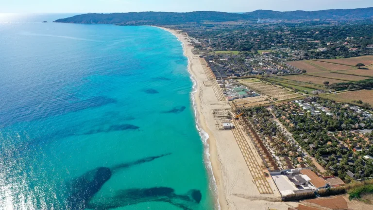 Pampelonne: un joyau de la côte méditerranéenne française