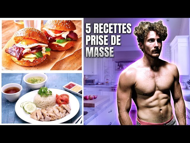 5 recettes musclées pour prendre du muscle rapidement