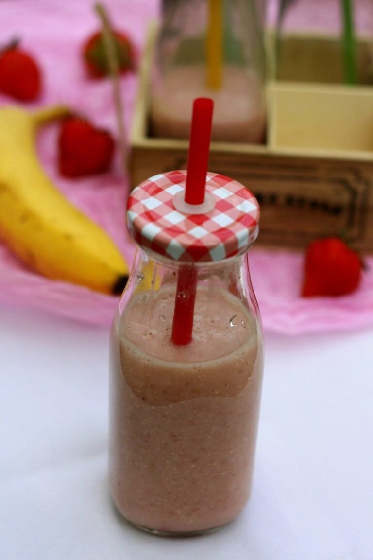 Recette facile de smoothie à l’avoine et à la banane pour la musculation