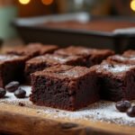 Brownies fondants au chocolat et haricots noirs