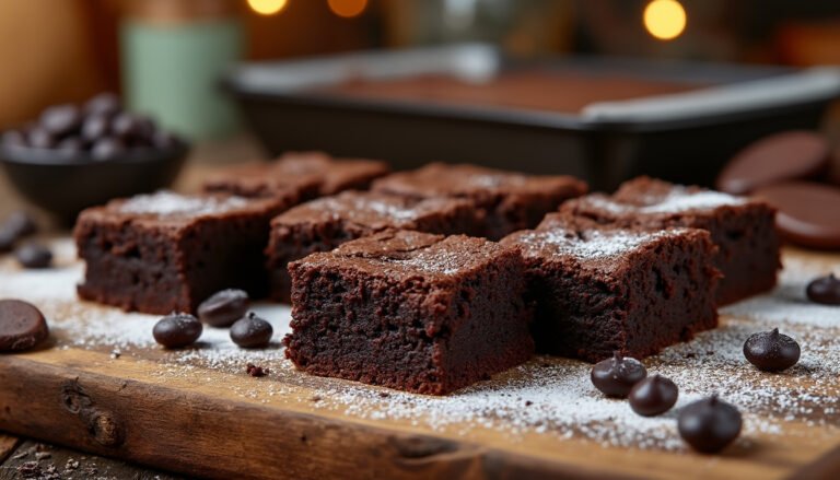 découvrez une recette délicieuse de brownies fondants au chocolat, préparés avec des haricots noirs pour une texture moelleuse et une saveur intense. santé et gourmandise se rencontrent dans ce dessert irrésistible, parfait pour satisfaire vos envies de chocolat sans culpabilité.