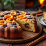 Cake aux fruits secs et cannelle