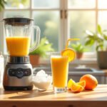 Comment préparer un smoothie mangue-orange et lait de coco