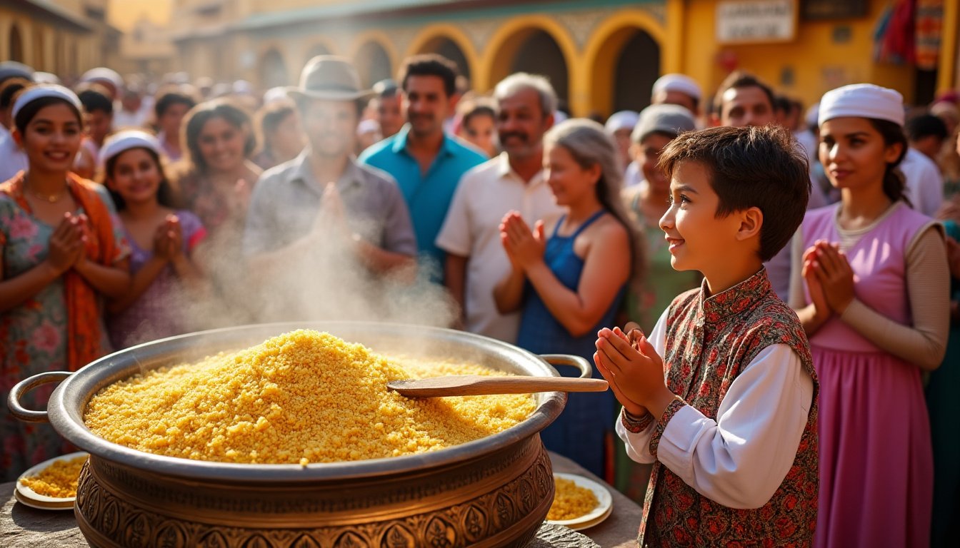 découvrez notre savoureux couscous aux légumes rôtis et pois chiches, un plat coloré et réconfortant, parfait pour un repas sain et équilibré. éveillez vos papilles avec cette recette riche en saveurs et idéale pour les végétariens.