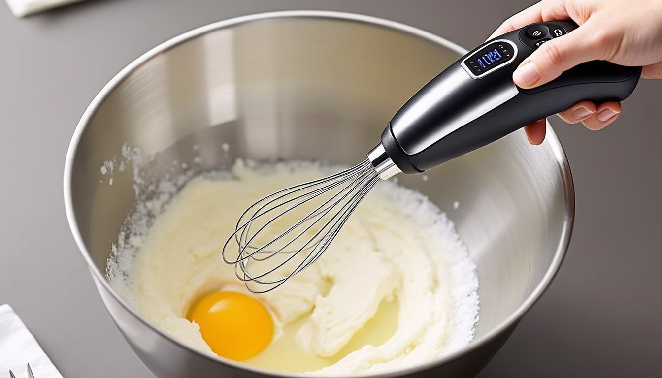 découvrez le batteur électrique moulinex, alliant puissance réglable et fouets en inox pour une performance optimale en cuisine. préparez vos recettes avec facilité et précision grâce à cet appareil innovant qui saura répondre à tous vos besoins de pâtisserie.