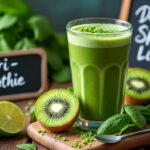 Découvrez les bienfaits du smoothie kiwi-épinard et citron vert