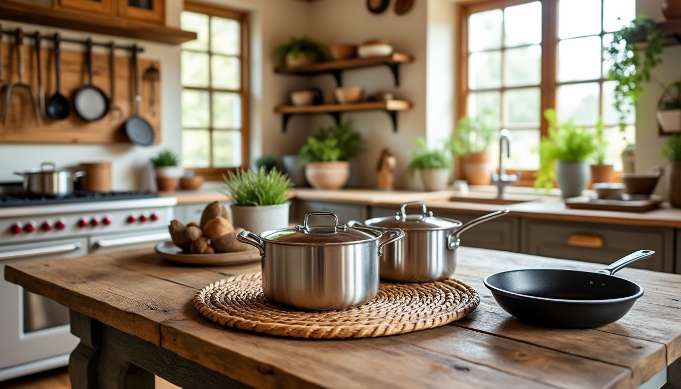 découvrez l'excellence culinaire avec les poêles et casseroles kyocera en céramique ultra résistante. profitez d'ustensiles écologiques qui allient performance et respect de l'environnement pour des préparations saines et savoureuses.