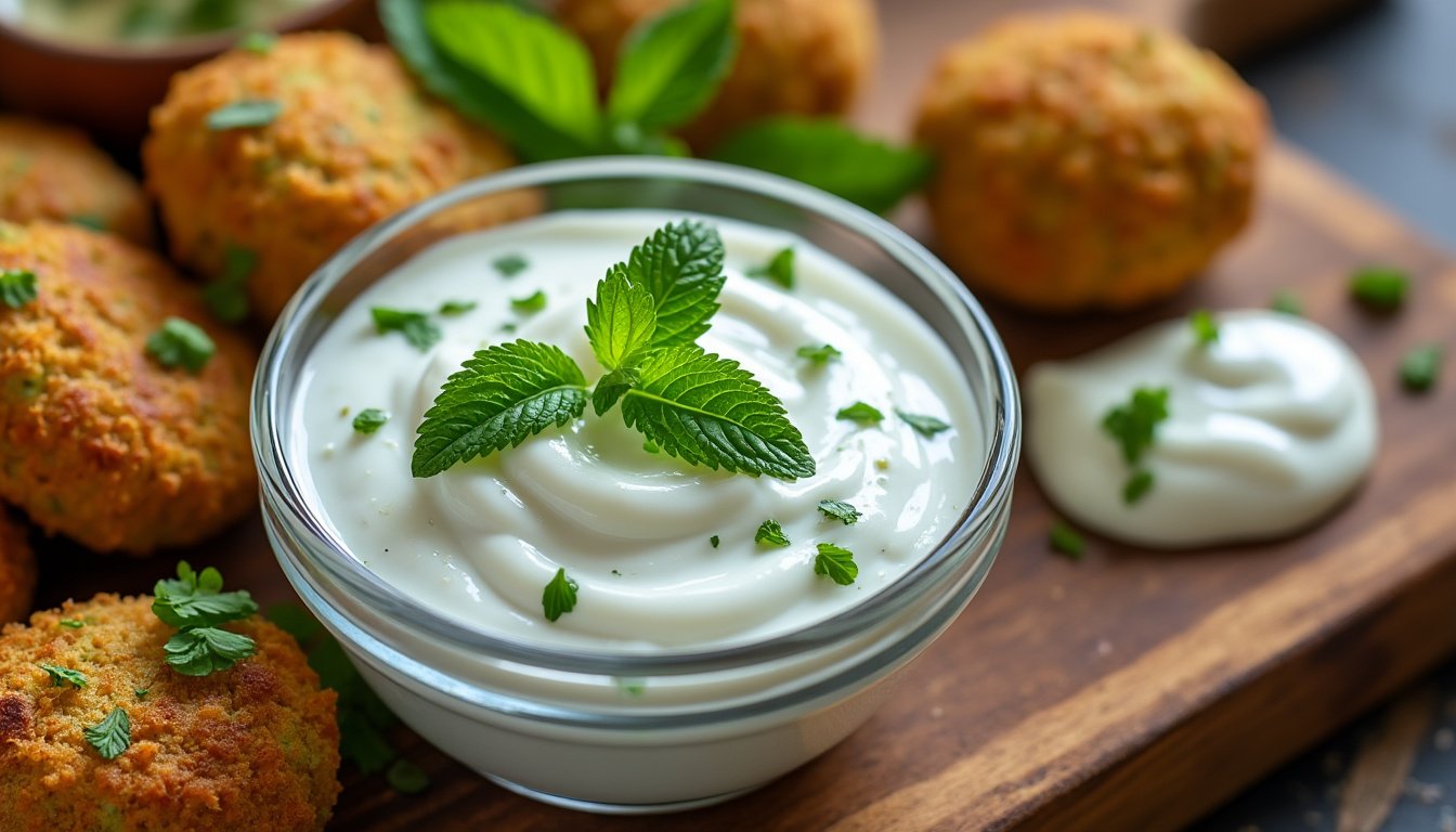 découvrez notre recette de falafels croustillants accompagnés d'une délicieuse sauce yaourt-menthe. parfaits pour un apéritif savoureux ou un repas léger, ces bouchées allient textures irrésistibles et plaisirs gustatifs. régalez vos papilles avec cette combinaison fraîche et parfumée !