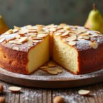 Gâteau aux poires et amandes