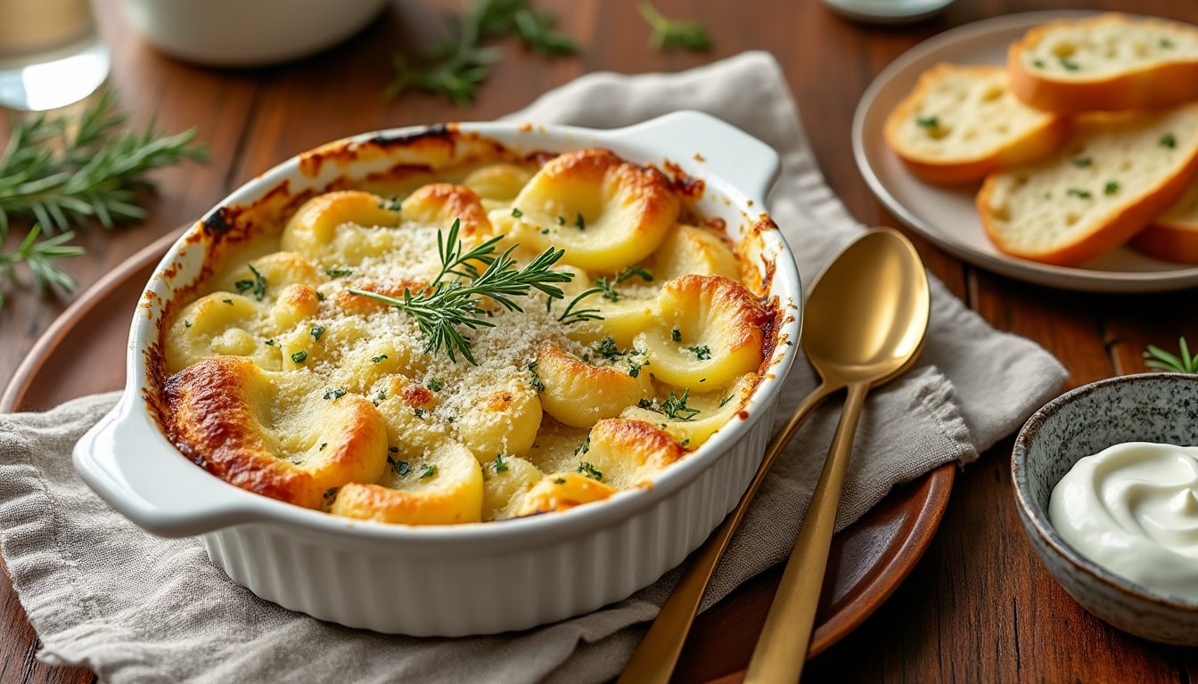 découvrez notre savoureux gratin de pommes de terre et poireaux au fromage, un plat réconfortant qui allie la douceur des légumes à la richesse du fromage fondant. idéal pour un repas en famille ou entre amis, ce gratin onctueux saura ravir vos papilles avec ses saveurs délicates et sa texture crémeuse.