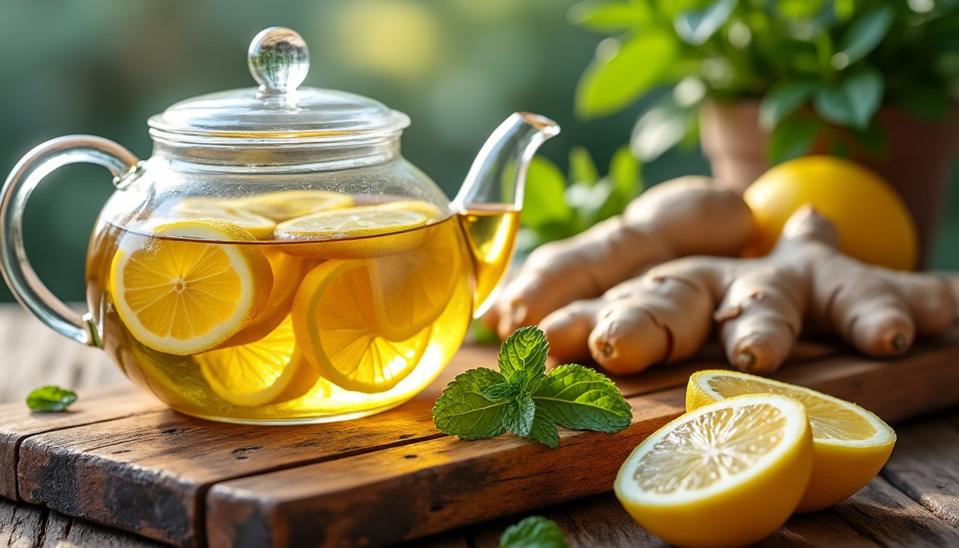 découvrez notre infusion de gingembre et citron, une boisson revitalisante alliant les bienfaits du gingembre épicé et la fraîcheur du citron. parfaite pour stimuler votre énergie et renforcer votre système immunitaire, cette infusion est idéale pour une pause détente ou un moment de bien-être.