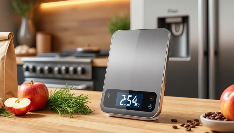 découvrez la balance de cuisine fakir, alliant compacité et précision. son design moderne et son affichage lcd vous facilitent la pesée des ingrédients, rendant vos préparations culinaires simples et efficaces.