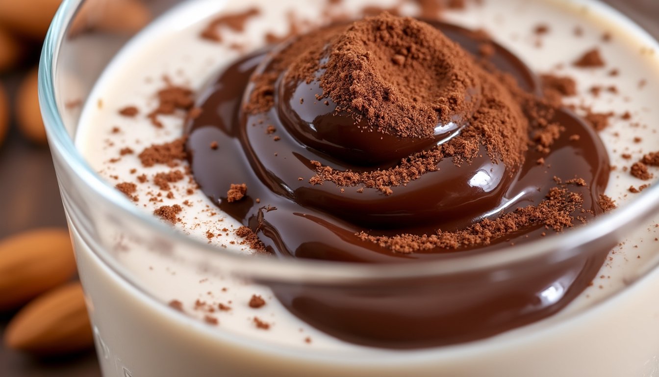 découvrez notre recette facile pour préparer un délicieux lait d'amande maison enrichi de cacao. parfait pour un petit-déjeuner sain ou une pause gourmande, cette boisson végétale allie saveur et bienfaits nutritionnels.