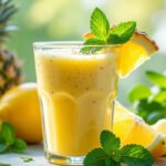 Les bienfaits du smoothie ananas-citron-menthe pour votre santé