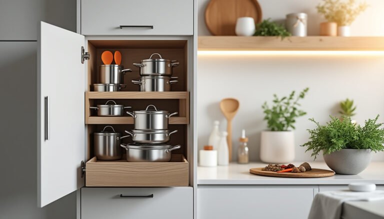 découvrez les poêles et casseroles cristel, la solution idéale pour optimiser votre espace en cuisine. grâce à leur design empilable, profitez d'un rangement efficace tout en alliant performance et esthétisme pour vos préparations culinaires.