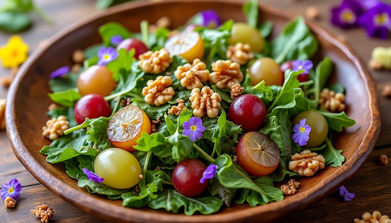 découvrez notre délicieuse salade d’endives, associant la douceur des poires, le savourueux roquefort et le croquant des légumes frais. une recette parfaite pour une entrée raffinée et équilibrée, idéale pour surprendre vos invités ou pour un repas léger et savoureux.