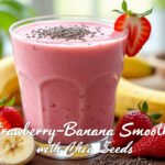 Smoothie fraise-banane et graines de chia : bienfaits et recettes
