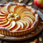 Tarte aux pommes et amandes