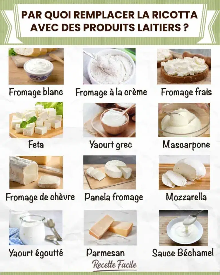 Alternatives Savoureuses : Que Utiliser à la Place de la Ricotta ?