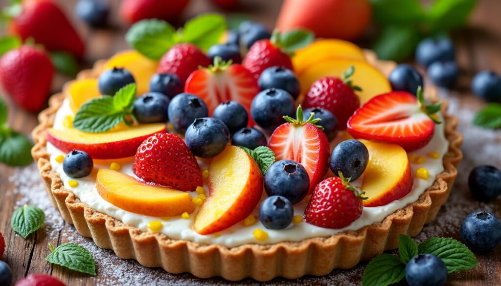 Délice Crémeux : Recette de Tarte au Mascarpone aux Fruits de Saison