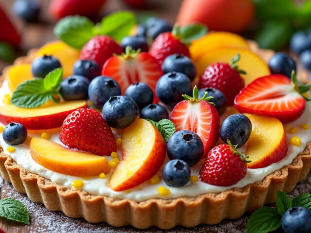 Délice Crémeux : Recette de Tarte au Mascarpone aux Fruits de Saison
