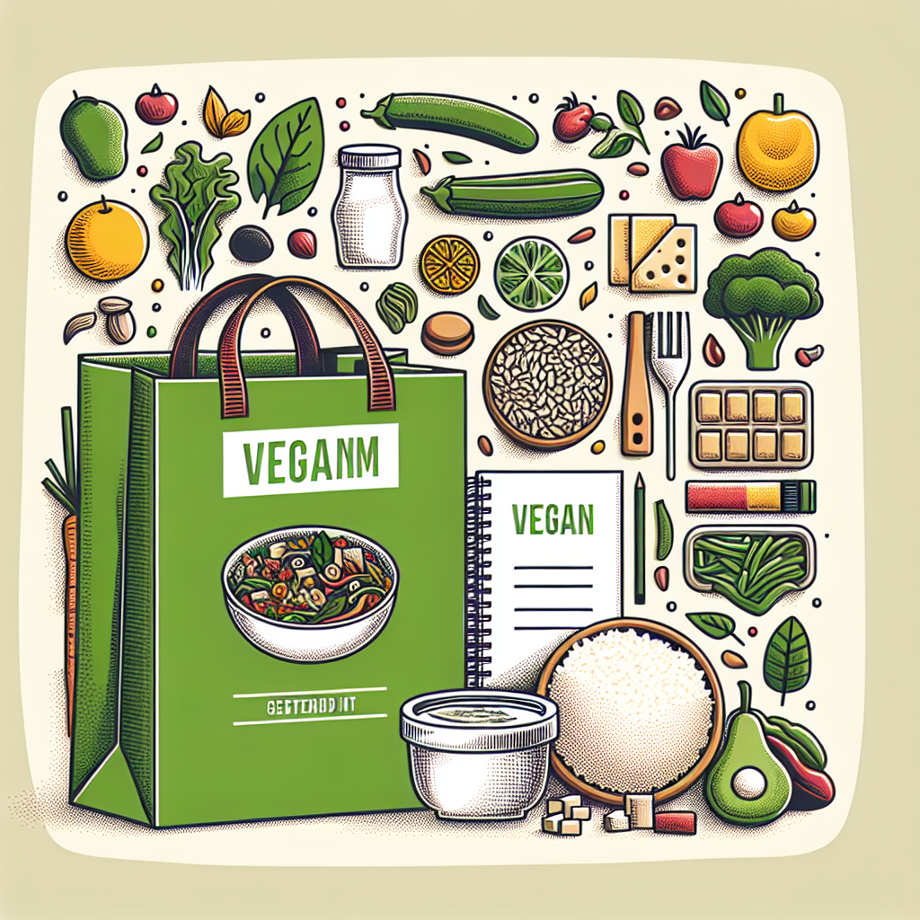 kit dʼessentiels végétaliens
