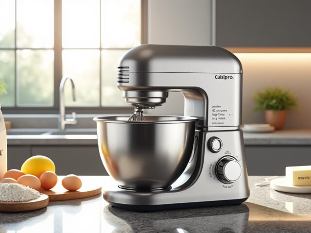 Batteur électrique Cuisipro : performance et polyvalence avec plusieurs niveaux de vitesse