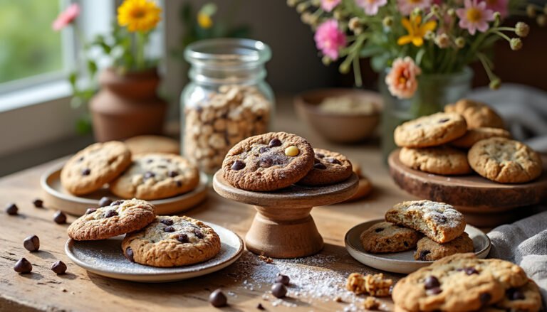 découvrez notre délicieuse sélection de biscuits et cookies faits maison. parfaits pour accompagner votre café ou pour une pause gourmande, nos recettes allient saveurs classiques et innovations sucrées. un vrai régal pour les amoureux de douceurs !