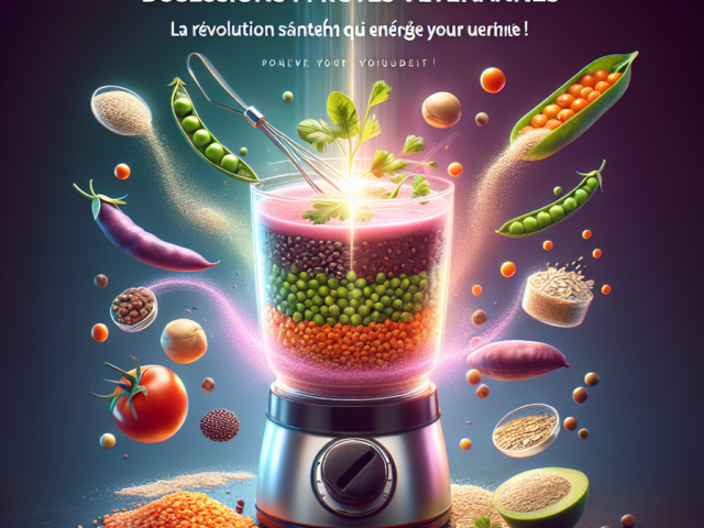 Boissons Protéinées Végétariennes : La Révolution Santé qui Énergise Votre Quotidien !