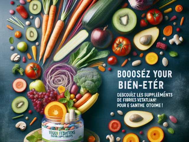 Boostez Votre Bien-Être : Découvrez les Suppléments de Fibres Végétaliens pour une Santé Optimale !