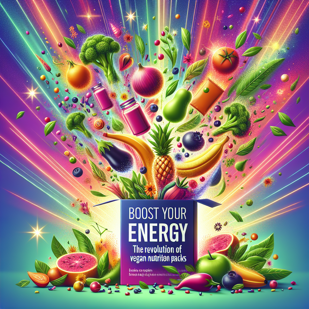 packs de nutrition végétaliens