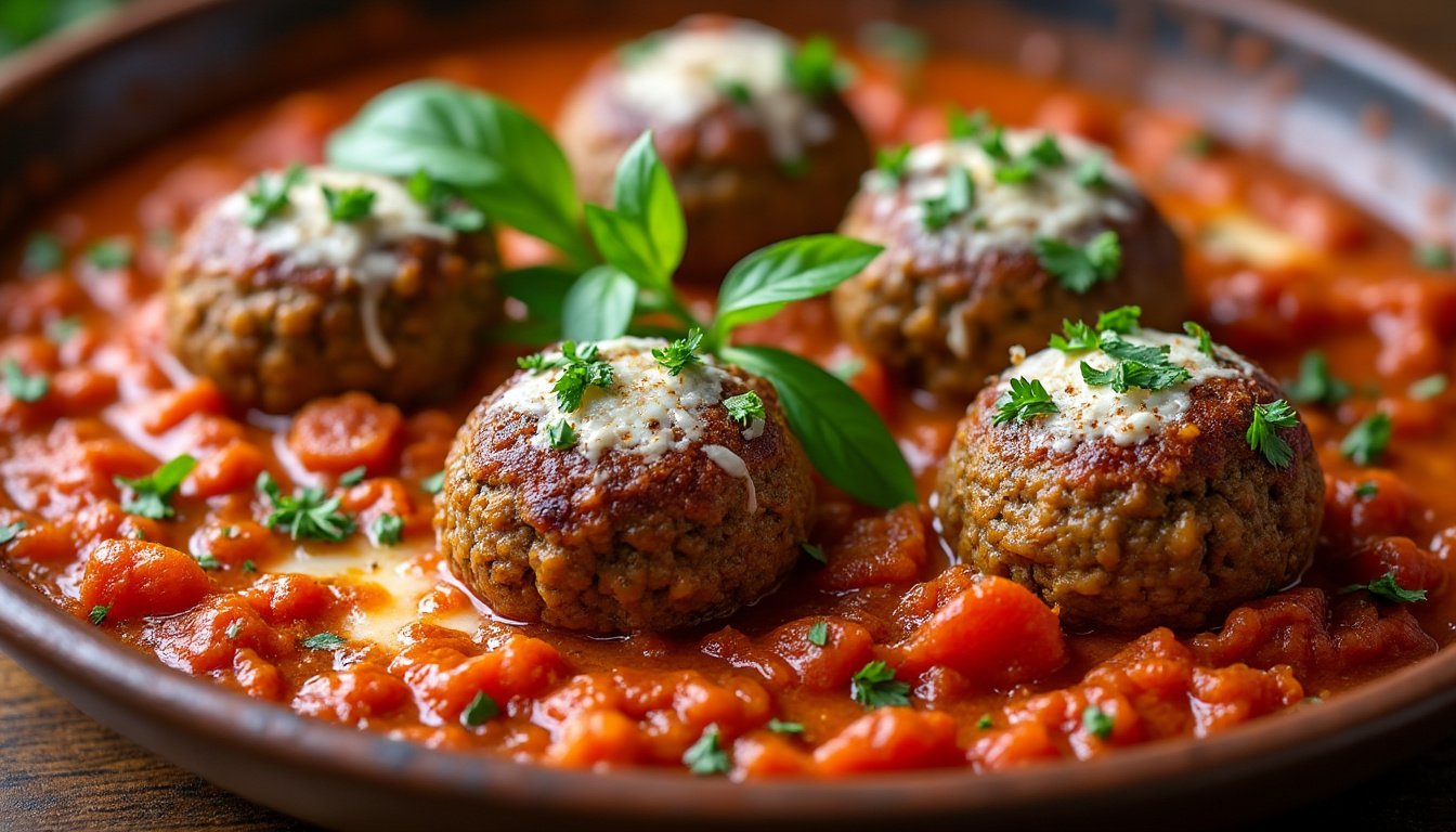 découvrez notre délicieuse recette de boulettes de lentilles accompagnées d'une sauce tomate maison savoureuse. parfaites pour un repas sain et réconfortant, ces boulettes végétariennes sont faciles à préparer et raviront les papilles de toute la famille.