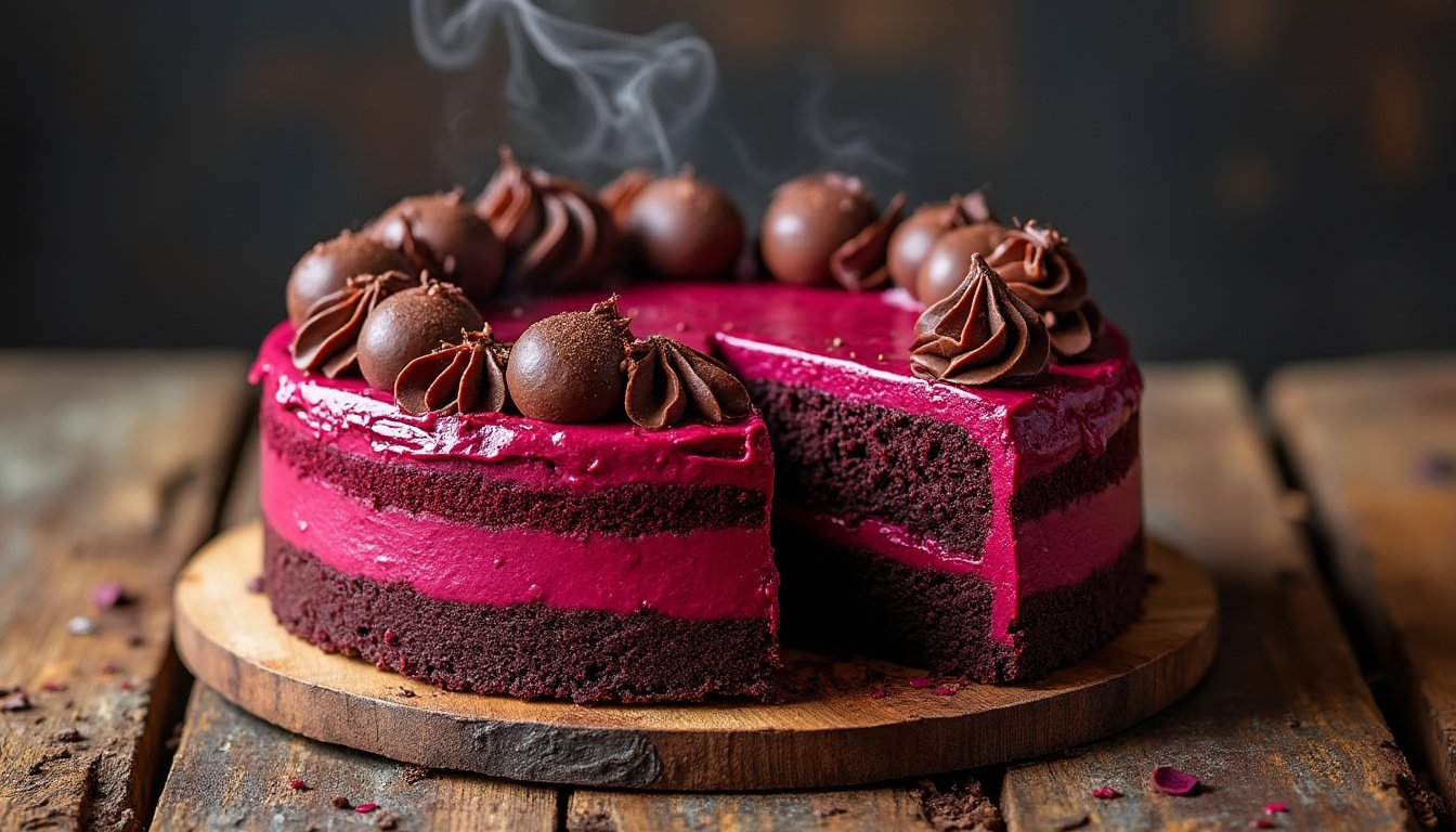 découvrez une délicieuse recette de cake à la betterave et cacao, alliant la douceur de la betterave à l'intensité du chocolat. un gâteau moelleux et surprenant, parfait pour un goûter gourmand ou un dessert original. idéal pour impressionner vos invités avec une touche de créativité en cuisine !