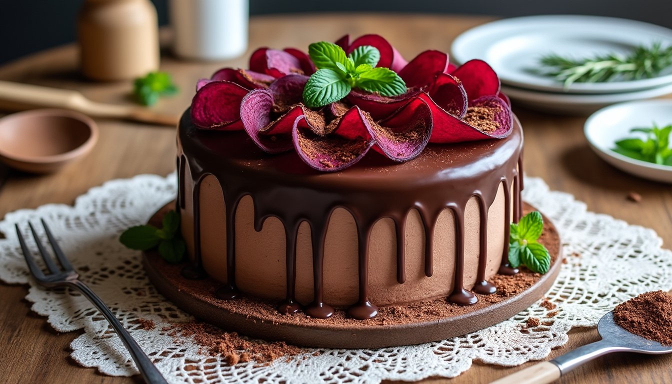 découvrez une recette originale de cake à la betterave et cacao, alliant le goût doux et terreux de la betterave à l'intensité du chocolat. un délice moelleux et surprenant qui ravira vos papilles tout en ajoutant une touche colorée à vos desserts.