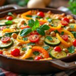 Cassolette de légumes et pois chiches