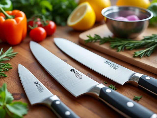 Couteaux de cuisine Kilner : un outil indispensable pour une découpe fine et précise