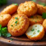 Croquettes de pommes de terre et persil