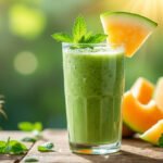 Découverte du smoothie melon-menthe et eau de coco : un rafraîchissement dynamisant