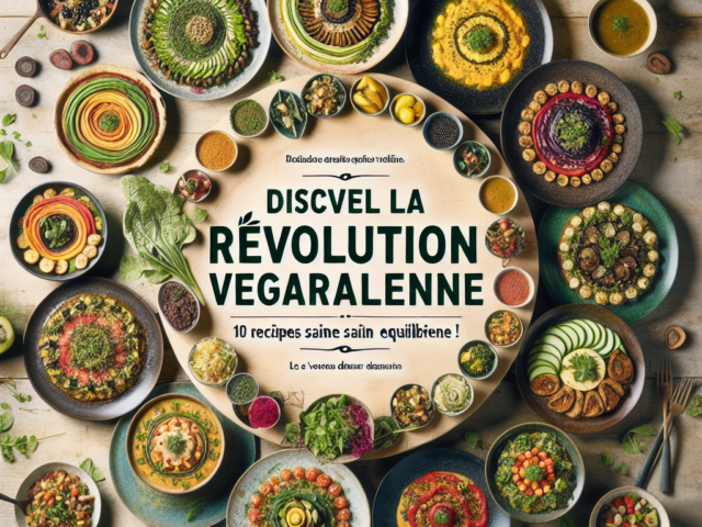 Découvrez la Révolution Végétalienne : 10 Recettes Savoureuses pour Une Alimentation Saine et Équilibrée !