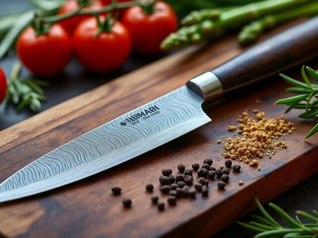 Découvrez le couteau japonais Miyabi : lame damas et précision chirurgicale en cuisine