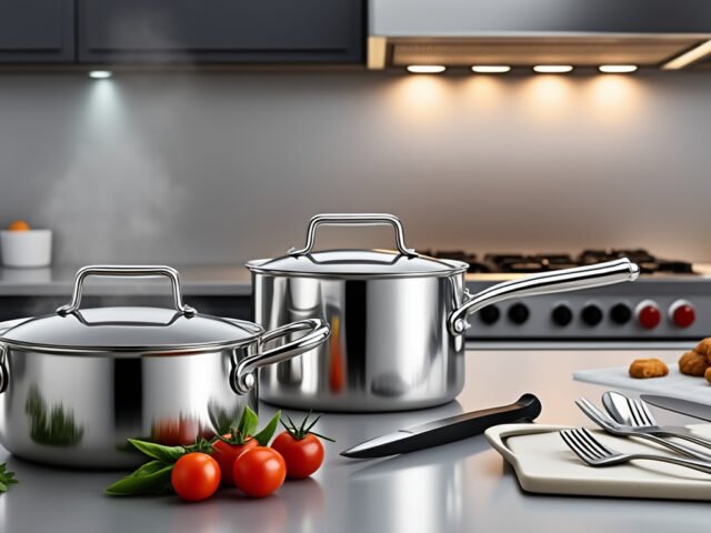 Découvrez les avantages des poêles et casseroles en acier inoxydable Rosenstein & Söhne