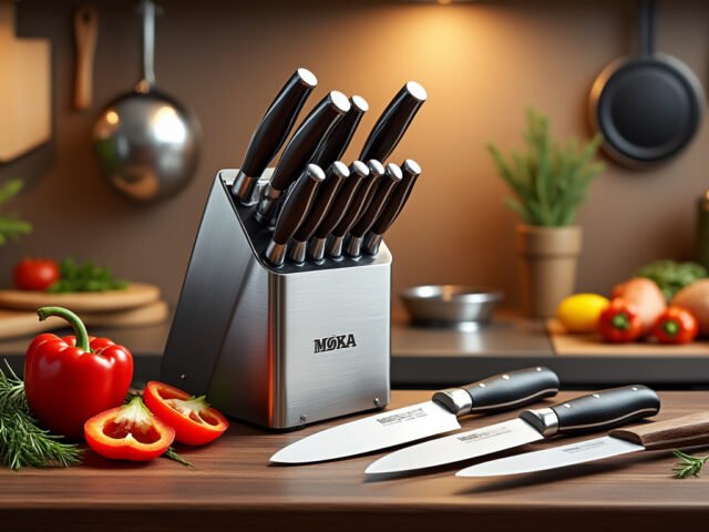 Découvrez les avantages du coffret Moka avec couteaux de cuisine de haute qualité