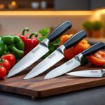 Découvrez les couteaux de cuisine Fissler pour une découpe précise et des lames inoxydables
