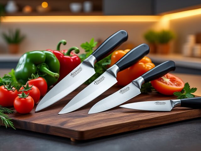 Découvrez les couteaux de cuisine Fissler pour une découpe précise et des lames inoxydables