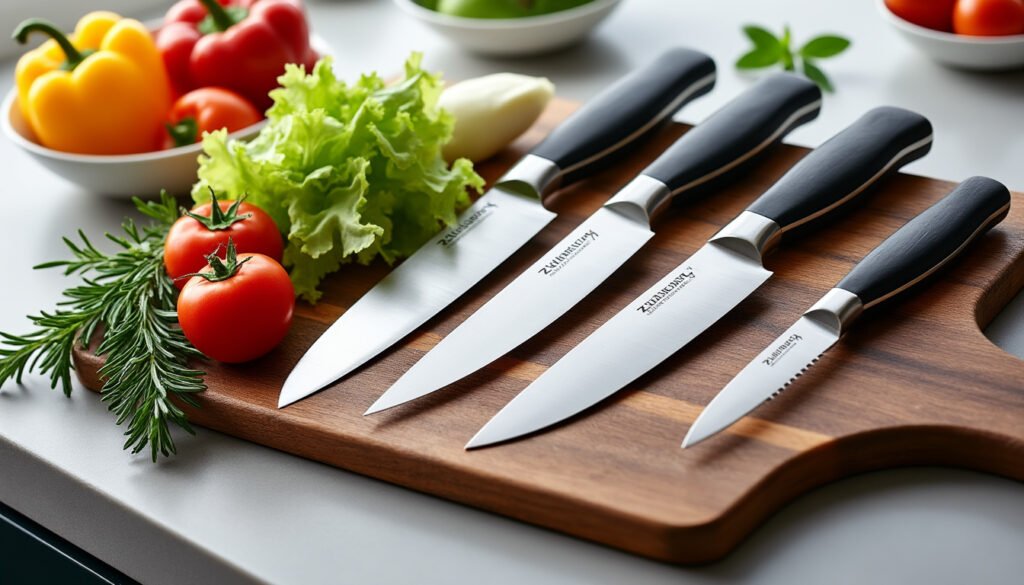 découvrez l'excellence des couteaux de cuisine zwilling en acier inoxydable, conçus pour allier performance et confort grâce à leur manche ergonomique. idéaux pour les passionnés de cuisine, ces couteaux vous garantiront une découpe précise et un usage agréable au quotidien.
