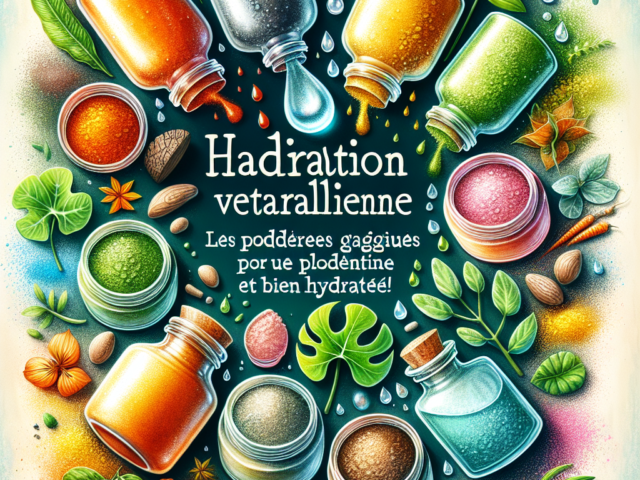 Hydratation Végétalienne : Les Poudres Magiques pour une Peau Éclatante et Bien Hydratée !